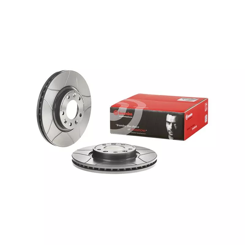 Jeu de 2 disques de frein avant BREMBO 09.8303.75