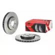 Jeu de 2 disques de frein avant BREMBO 09.8304.1X - Visuel 1