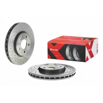 Jeu de 2 disques de frein avant BREMBO 09.8304.1X