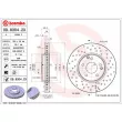 Jeu de 2 disques de frein avant BREMBO 09.8304.2X - Visuel 2