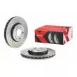 Jeu de 2 disques de frein avant BREMBO 09.8304.2X - Visuel 1