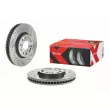 Jeu de 2 disques de frein avant BREMBO 09.8402.1X - Visuel 1