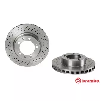 Disque de frein avant gauche BREMBO 09.8420.10