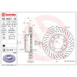 Disque de frein avant droit BREMBO 09.8421.11 - Visuel 2