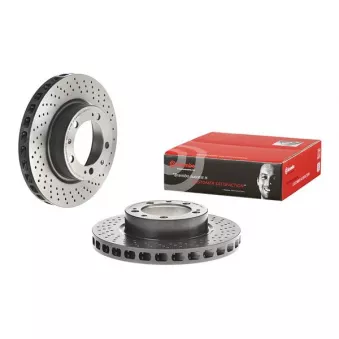 Disque de frein avant droit BREMBO 09.8421.11