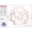 Jeu de 2 disques de frein arrière BREMBO 09.8475.10 - Visuel 2