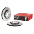 Jeu de 2 disques de frein avant BREMBO 09.8485.11 - Visuel 1