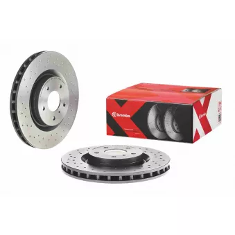 Jeu de 2 disques de frein avant BREMBO 09.8485.1X
