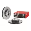 Jeu de 2 disques de frein avant BREMBO 09.8555.21 - Visuel 1