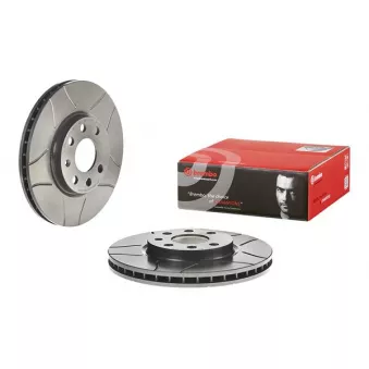 Jeu de 2 disques de frein avant BREMBO 09.8601.75