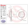 Jeu de 2 disques de frein avant BREMBO 09.8609.11 - Visuel 2