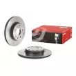 Jeu de 2 disques de frein avant BREMBO 09.8609.11 - Visuel 1