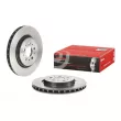 Jeu de 2 disques de frein arrière BREMBO 09.8615.11 - Visuel 1