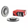 Jeu de 2 disques de frein avant BREMBO 09.8633.1X - Visuel 1