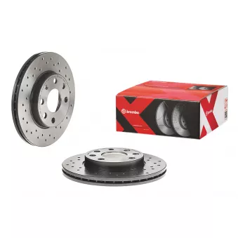 Jeu de 2 disques de frein avant BREMBO 09.8635.1X