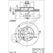 Jeu de 2 disques de frein avant BREMBO 09.8635.75 - Visuel 2