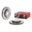 Jeu de 2 disques de frein avant BREMBO 09.8642.11 - Visuel 1