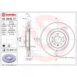 Jeu de 2 disques de frein avant BREMBO 09.8649.51 - Visuel 2