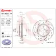 Jeu de 2 disques de frein avant BREMBO 09.8655.1X - Visuel 2