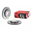 Jeu de 2 disques de frein avant BREMBO 09.8655.1X - Visuel 1