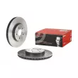 Jeu de 2 disques de frein avant BREMBO 09.8665.11 - Visuel 1