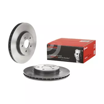 Jeu de 2 disques de frein avant BREMBO 09.8665.11