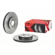 Jeu de 2 disques de frein avant BREMBO 09.8665.1X - Visuel 1