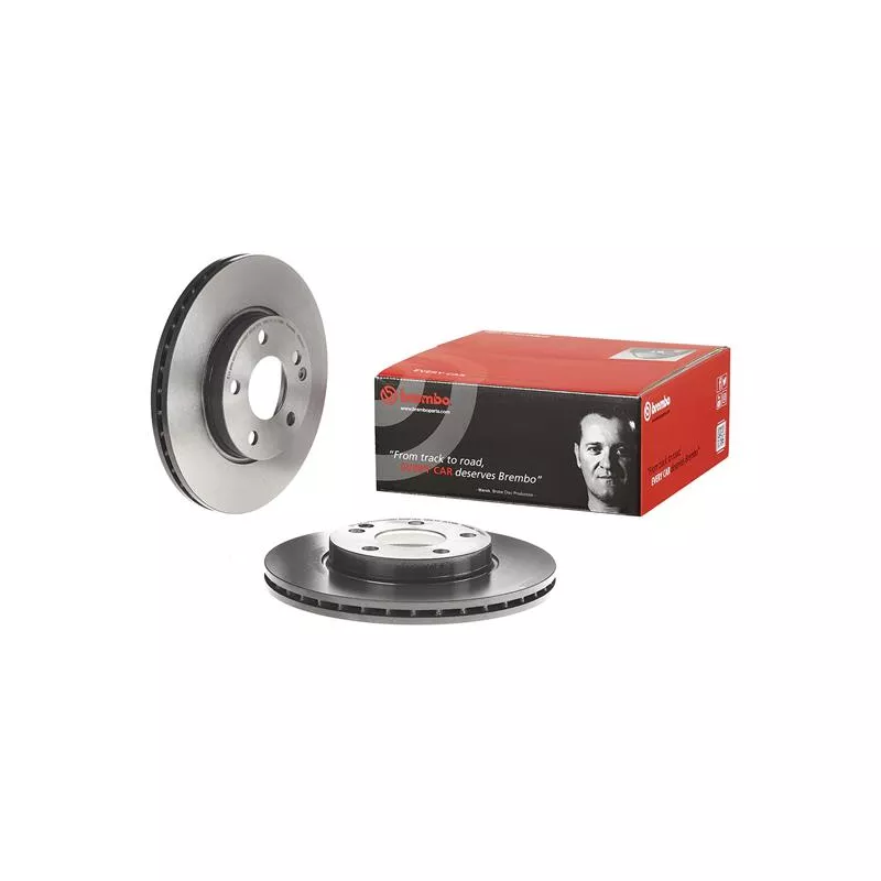 Jeu de 2 disques de frein avant BREMBO 09.8680.11