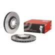 Jeu de 2 disques de frein avant BREMBO 09.8689.11 - Visuel 1