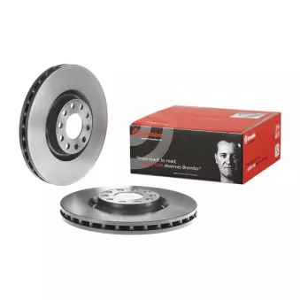 Jeu de 2 disques de frein avant BREMBO 09.8689.11