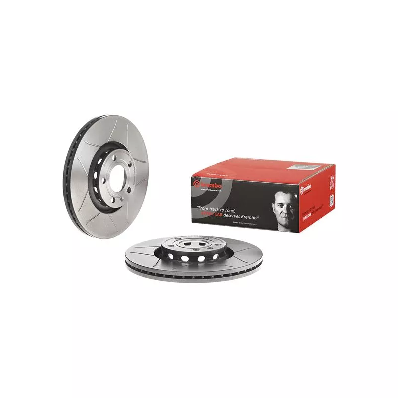 Jeu de 2 disques de frein avant BREMBO 09.8690.75