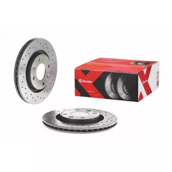 Jeu de 2 disques de frein avant BREMBO 09.8695.1X