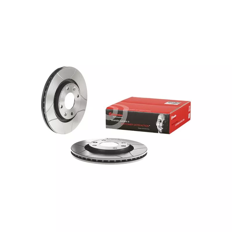 Jeu de 2 disques de frein avant BREMBO 09.8695.75