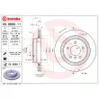 Disque de frein arrière gauche BREMBO 09.8699.11 - Visuel 2