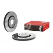 Jeu de 2 disques de frein avant BREMBO 09.8760.11 - Visuel 1