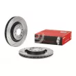 Jeu de 2 disques de frein arrière BREMBO 09.8781.21 - Visuel 1