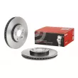 Jeu de 2 disques de frein avant BREMBO 09.8840.11 - Visuel 1