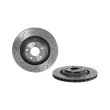 Jeu de 2 disques de frein arrière BREMBO 09.8842.2X - Visuel 2