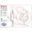 Jeu de 2 disques de frein avant BREMBO 09.8875.31 - Visuel 2