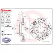 Jeu de 2 disques de frein arrière BREMBO 09.8890.21 - Visuel 2