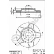 Jeu de 2 disques de frein avant BREMBO 09.8894.75 - Visuel 2