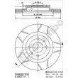 Jeu de 2 disques de frein avant BREMBO 09.8903.75 - Visuel 2