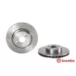 Jeu de 2 disques de frein avant BREMBO 09.8904.20 - Visuel 1