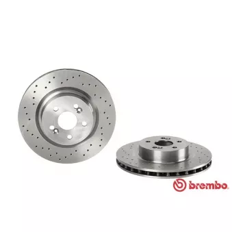 Jeu de 2 disques de frein avant BREMBO 09.8904.20