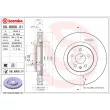 Jeu de 2 disques de frein avant BREMBO 09.8906.31 - Visuel 2