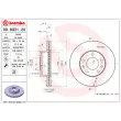 Jeu de 2 disques de frein avant BREMBO 09.8931.20 - Visuel 2