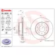 Jeu de 2 disques de frein avant BREMBO 09.8932.10 - Visuel 2