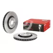 Jeu de 2 disques de frein avant BREMBO 09.8933.11 - Visuel 1