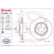 Jeu de 2 disques de frein avant BREMBO 09.8937.10 - Visuel 2