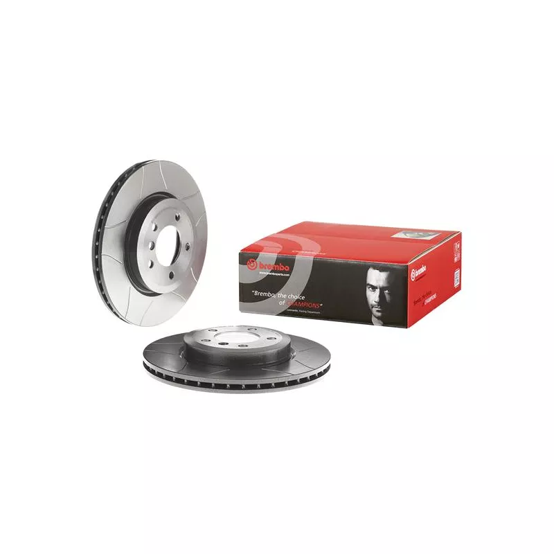 Jeu de 2 disques de frein avant BREMBO 09.8952.75